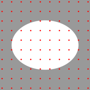 Sampling zur Berechnung der Wärmeleitfähigkeit inhomogener Strukturen über Finite-Difference-Methode.